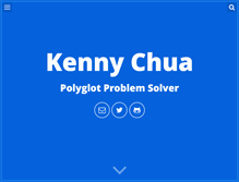 Tablet Screenshot of kennychua.net